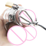 Stainless Steel Solid Chastity Cage