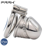 Metal Chastity Cock Cage with Screw Lock