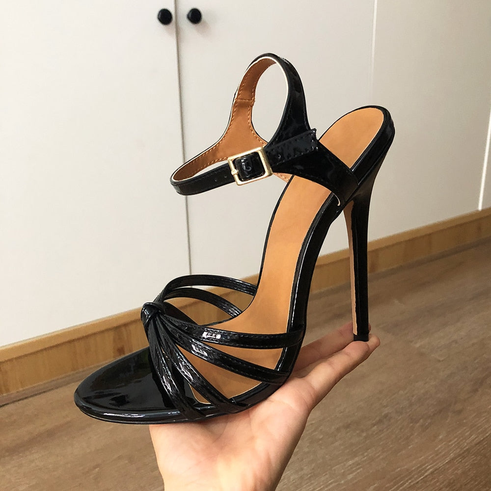 Extreme Ankle Strap High Heels