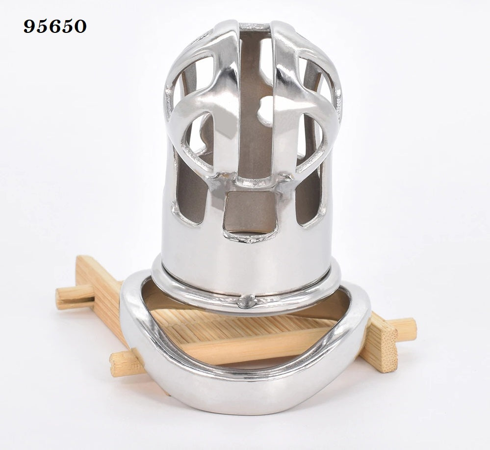 Cagedot Stainless Steel Chastity Cage - LIMITED