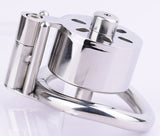 Wrapped Stainless Steel Chastity Cage