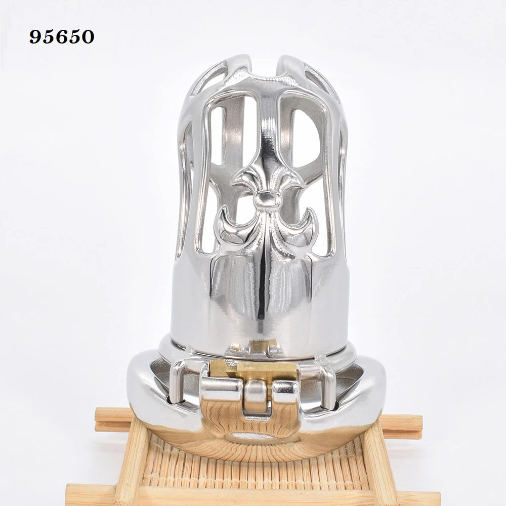 Cagedot Stainless Steel Chastity Cage - LIMITED