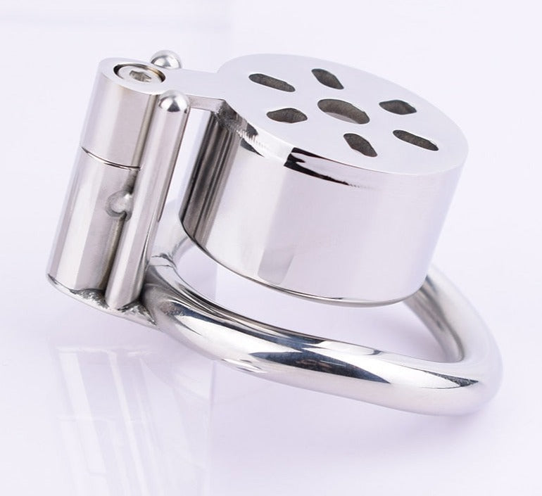 Wrapped Stainless Steel Chastity Cage