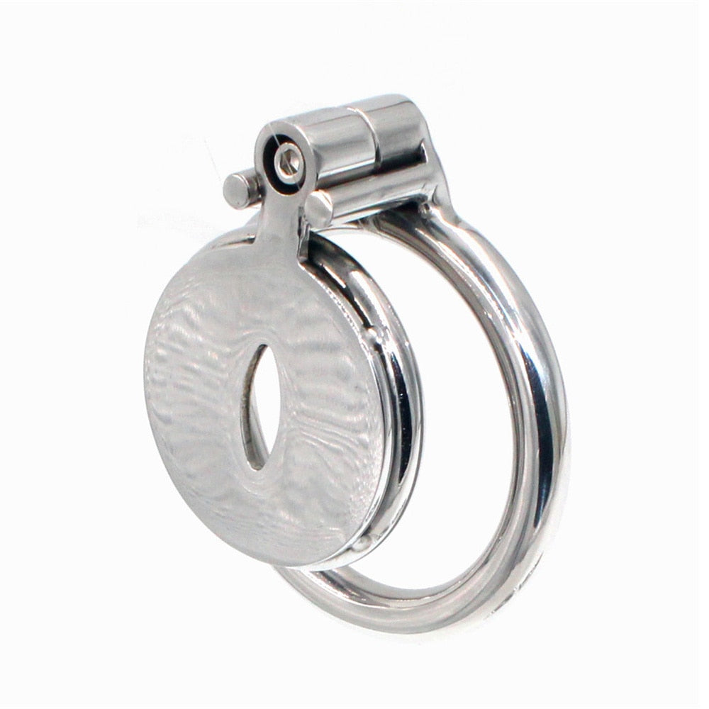 Small Stainless Steel Chastity Cages With & Without Catheter