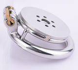 Phantom Pancake Stainless Steel Chastity Cage