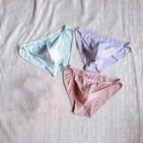 2pcs Soft Breathable Sissy Pouch Panties