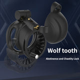 ABS Wolf Tooth Chastity Cage