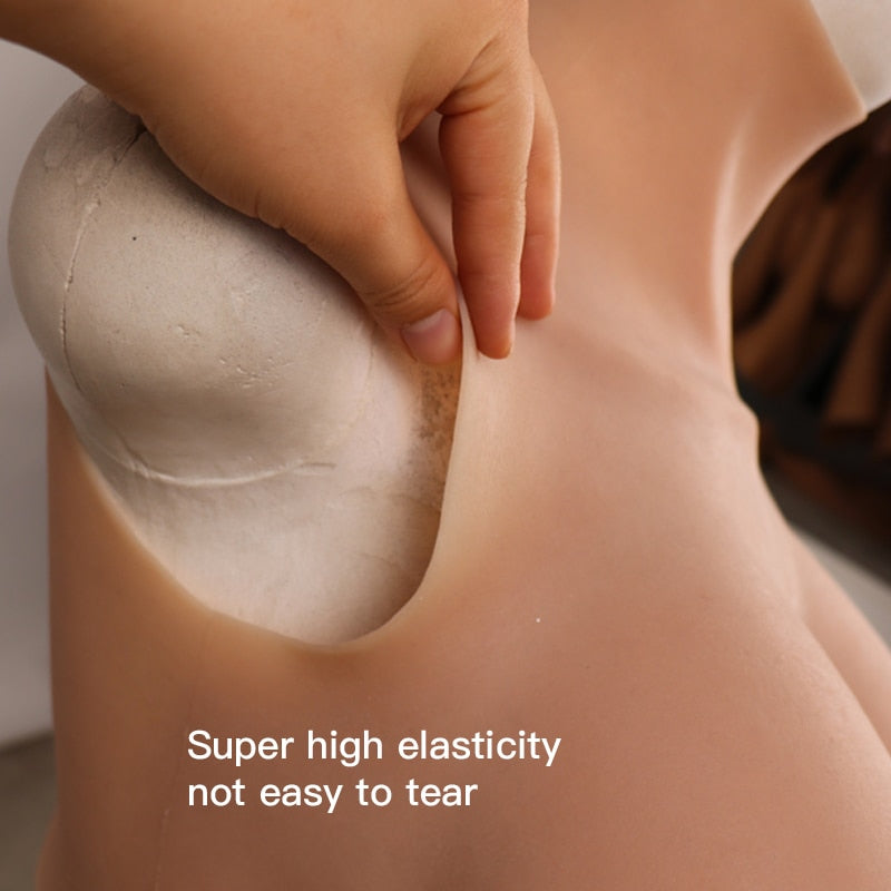 High Elastic Realistic Silicone Fake Breast Forms