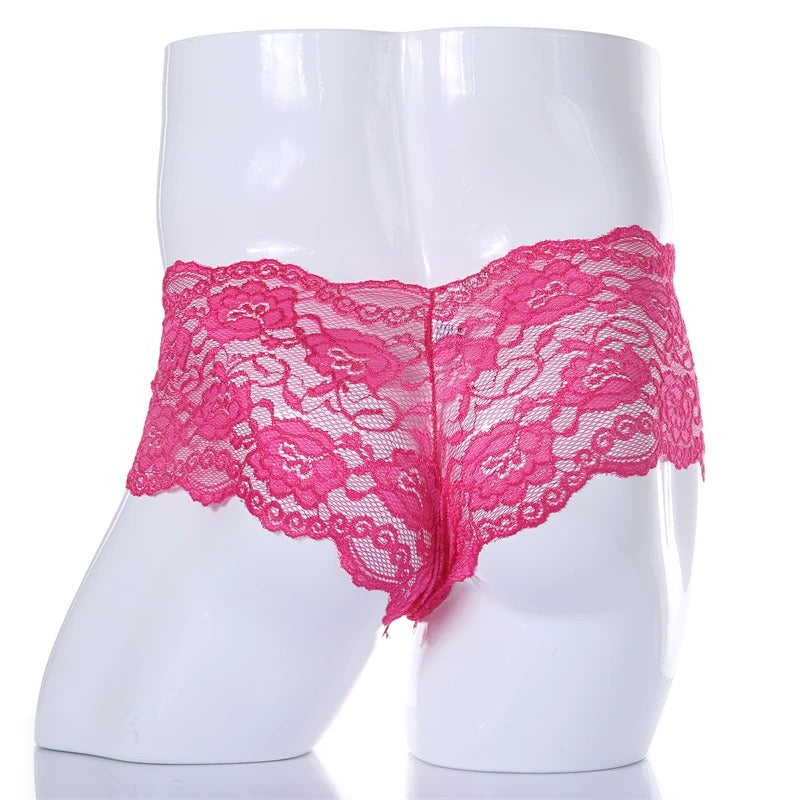 LiveLace Ultra Thin Lace Sissy Pouch Panties