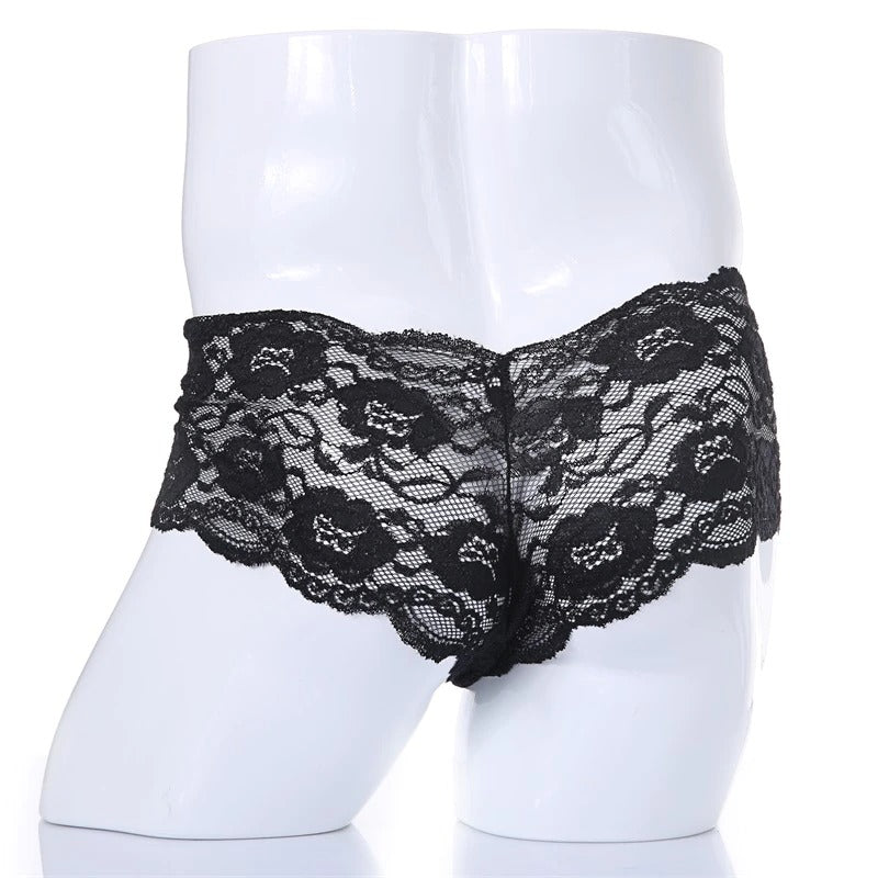 LiveLace Ultra Thin Lace Sissy Pouch Panties