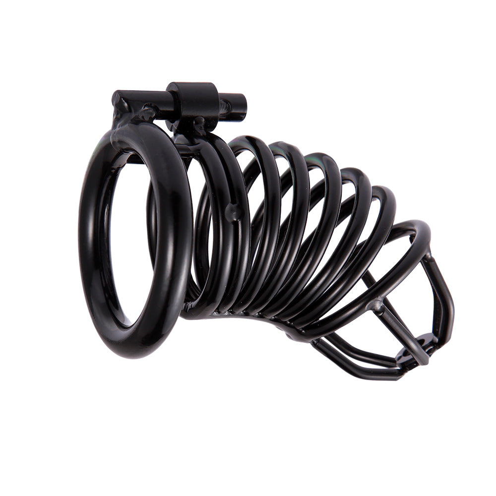 Male Chasity Devices Stainless Steel Penis Cage Cock Ring Metal Chastity Belt Lock Cage Self Trainer Sex Product for Men