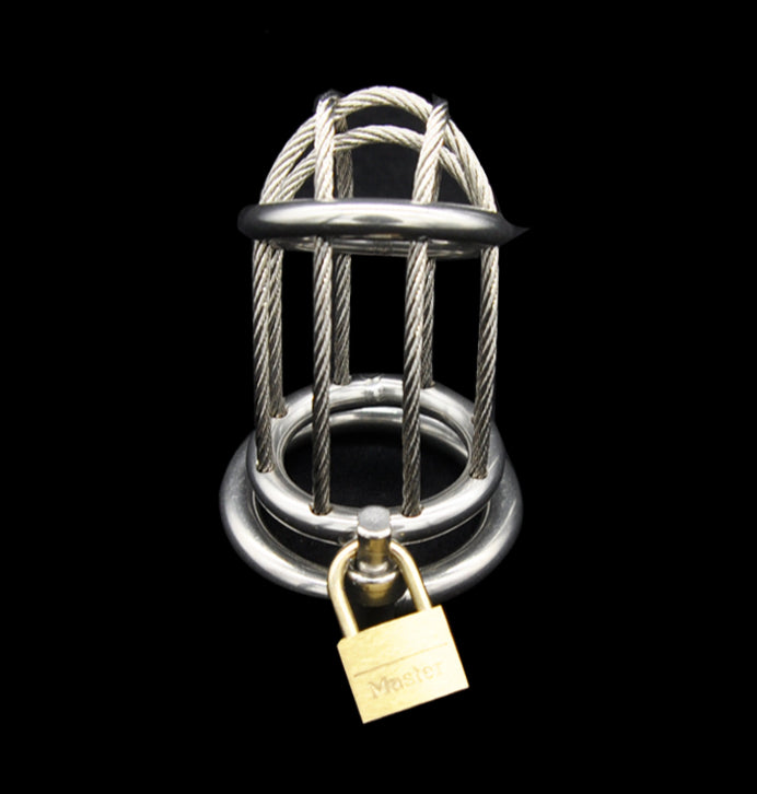 Stainless Steel Male Chastity Device,Cock Cage,Chastity Belt,Penis Ring,Virginity Lock,Adult Game,Sex Toy A165