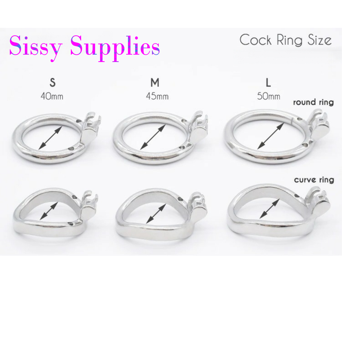 Sunstar Stainless Steel Chastity Cage