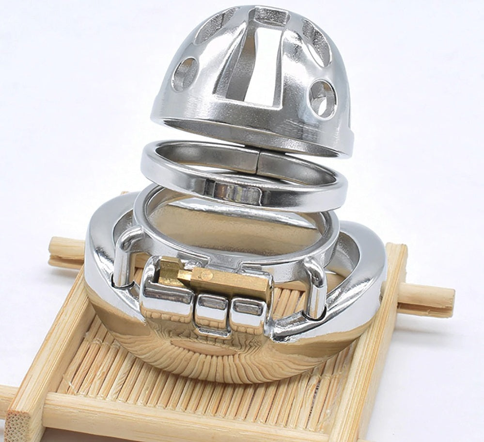 Cagetilt Stainless Steel Chastity Cage