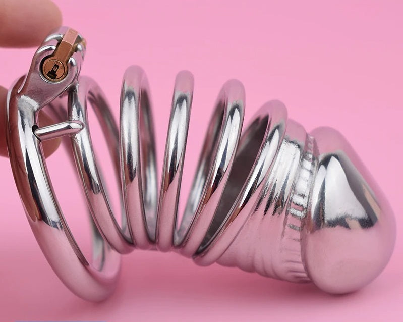 Full Spectrum Stainless Steel Chastity Cage