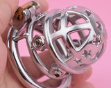 Starspike Stainless Steel Chastity Cage