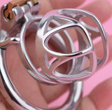 Skylight Stainless Steel Chastity Cage